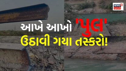 આખે આખો પુલ ઉઠાવી ગયા તસ્કરો!