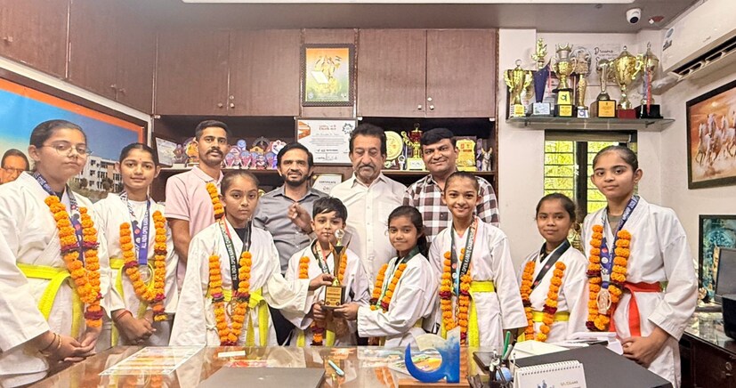 Amreli 9 players win medals in All India Karate increase pride Amreli 9 players win medals in All India Karate increase pride
