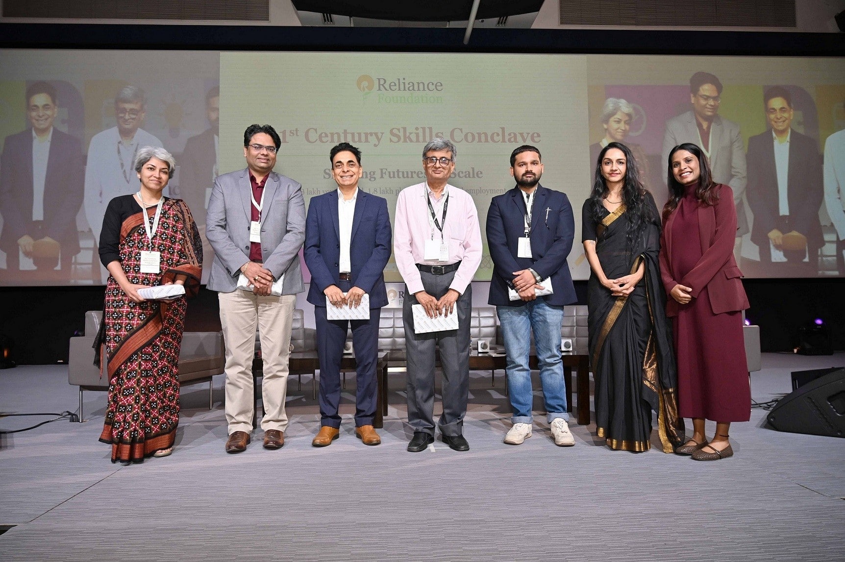 Reliance Foundation crosses milestone in its skilling initiative Over 3 lakh youth skilled 1-8 lakh employed</div><localwidget id=