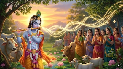 ભગવાન કૃષ્ણની વાંસળીની કહાની