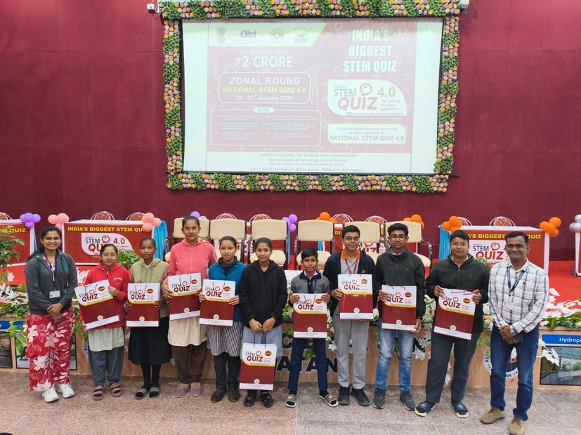 Mehsana students win National STEM Quiz Competition