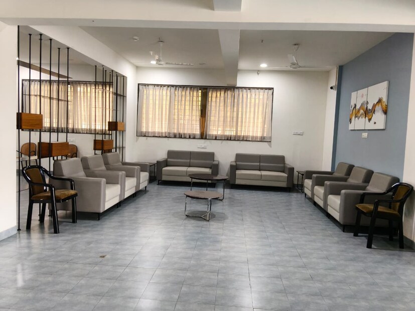  12 storey high-tech senior citizen home and day care center