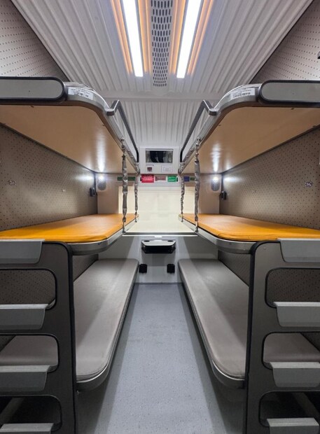 amazing photos of vande bharat sleeper train this is second name of luxury travel in budget