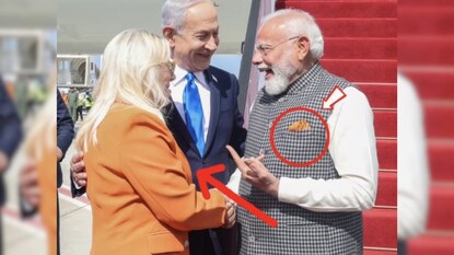 પીએમ મોદી અને નેતન્યાહૂની પત્નીના ભગવા કપડાનું કનેક્શન
