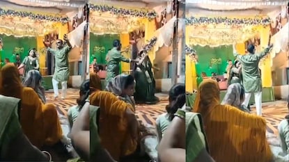 લગ્નમાં ડાન્સ કરતા સમયે વરરાજાના મામાને હાર્ટ એટેક આવ્યો લગ્નમાં ડાન્સ કરતા સમયે વરરાજાના મામાને હાર્ટ એટેક આવ્યો