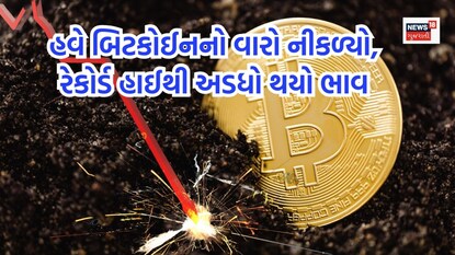 સોના ચાંદી પછી હવે બિટકોઇન પણ ધડામ