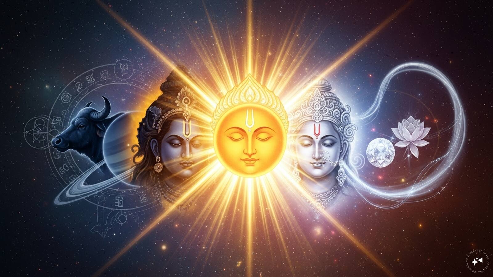 Trigrahi Yog 2026: સૂર્ય, શનિ અને શુક્ર બનાવશે ત્રિગ્રહી યોગ, બદલાઈ જશે આ  રાશિઓની કિસ્મત -Surya shani and shukra Trigrahi Yoga 2026 the fate of these  3 zodiac signs will change | - News18 Gujarati