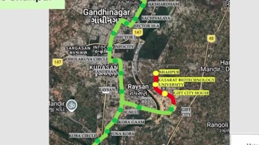  સરકારના પ્લાનિંગ મુજબ, આ વિસ્તરણ પ્રોજેક્ટનો ખર્ચ અંદાજે ₹1,067.35 કરોડ થવાનો અંદાજ છે. જેમાં ગાંધીનગર ગિફ્ટ સિટીથી શાહપુર સુધીની 3.3km મેટ્રો લાઈન બનશે. સરકારી અંદાજ મુજબ, 2029 સુધીમાં આ રૂટ પર દરરોજ આશરે 23,702 મુસાફરો મુસાફરી કરશે. 2041 સુધીમાં આ સંખ્યા વધીને આશરે 58,059 મુસાફરો થઈ શકે છે. આ સ્પષ્ટપણે દર્શાવે છે કે આગામી વર્ષોમાં આ કોરિડોર અમદાવાદ અને GIFT પ્રદેશ વચ્ચે મુસાફરીનું મુખ્ય માધ્યમ બની શકે છે. જેથી આગામી ચાર વર્ષમાં આ કોરિડોરનું કામ પૂર્ણ કરવાનું સરકારે આયોજન કર્યું છે.