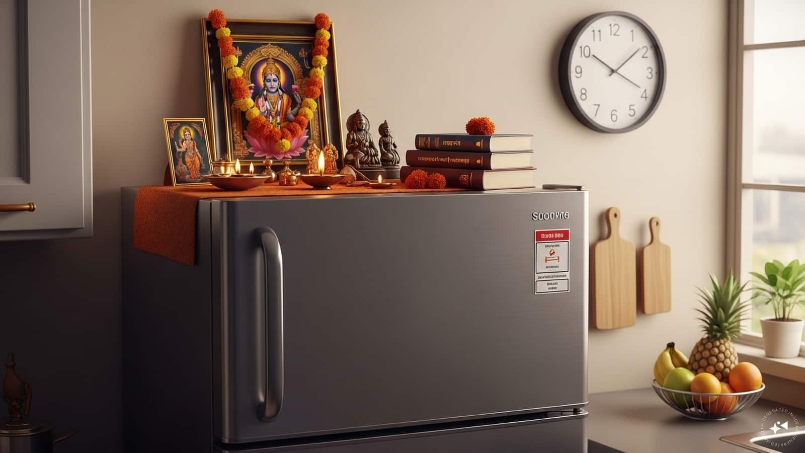 ફ્રિજ ઉપર કઈ-કઈ વસ્તુઓ ન રાખવી જોઈએ? જાણો શું કહે છે વાસ્તુશાસ્ત્ર?-Vastu Warning Never Keep These 5 Items on Top of Your Refrigerator to Avoid Bad Luck and Financial Loss | -