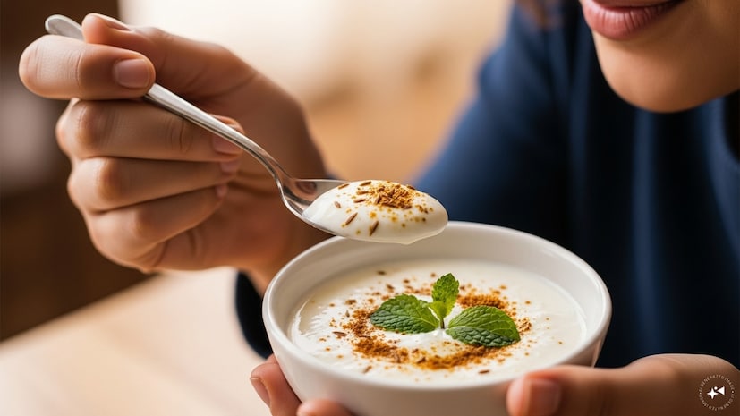  દહીં કયા લોકોને ખાવું જોઈએ? દહીં એ લોકો ખાય શકે છે, જેમનું પાચન સારું હોય, જે વધારે શારીરિક મહેનત કરે છે અથવા જે દુબળા-પતળા અને કમજોરી અનુભવે છે. જો આંતરડાં અથવા પેટમાં પિત્ત વધવાની સમસ્યા હોય, તો પણ દહીં ખાઈ શકાય છે. પણ ખાસ ધ્યાન રાખવું કે જેમને સર્દી-તાવ, કફ, પિમ્પલ્સ અથવા સ્કિન એલર્જી હોય, તેમણે દહીંનું સેવન ટાળવું જોઈએ. સાથે જ, રાત્રે ભોજનમાં દહીં ન ખાવું. આવું કરવાથી શરીરમાં ભારેપણું, ગેસ અથવા એસિડિટી વધી શકે છે.