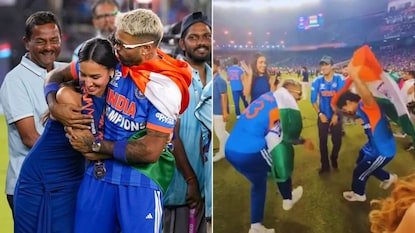 હાર્દિક પંડ્યાનું સેલિબ્રેશન હાર્દિક પંડ્યાનું સેલિબ્રેશન