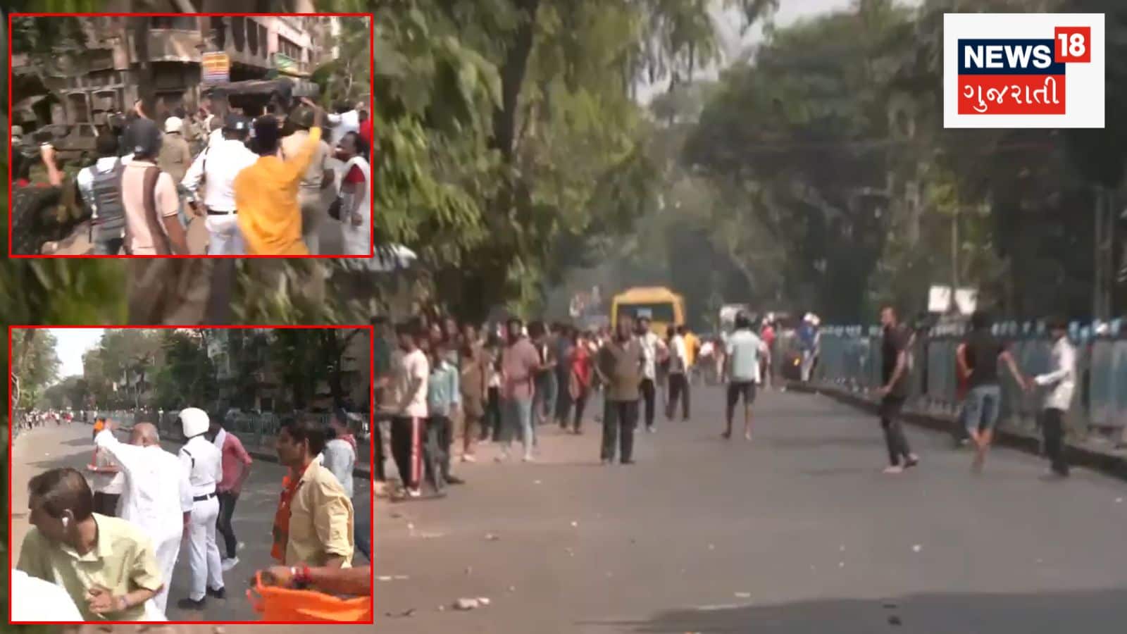 Kolkata BJP TMC Clash PM Modi Rally Violence Update