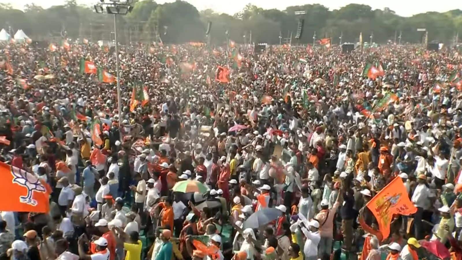 Kolkata BJP TMC Clash PM Modi Rally Violence Update