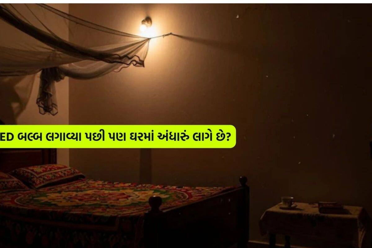 નવો LED બલ્બ લગાવ્યા પછી પણ ઘરમાં અંધારું લાગે છે? આ દેશી જુગાડ કરો, સૂરજ જેવો પ્રકાશ મળશે!