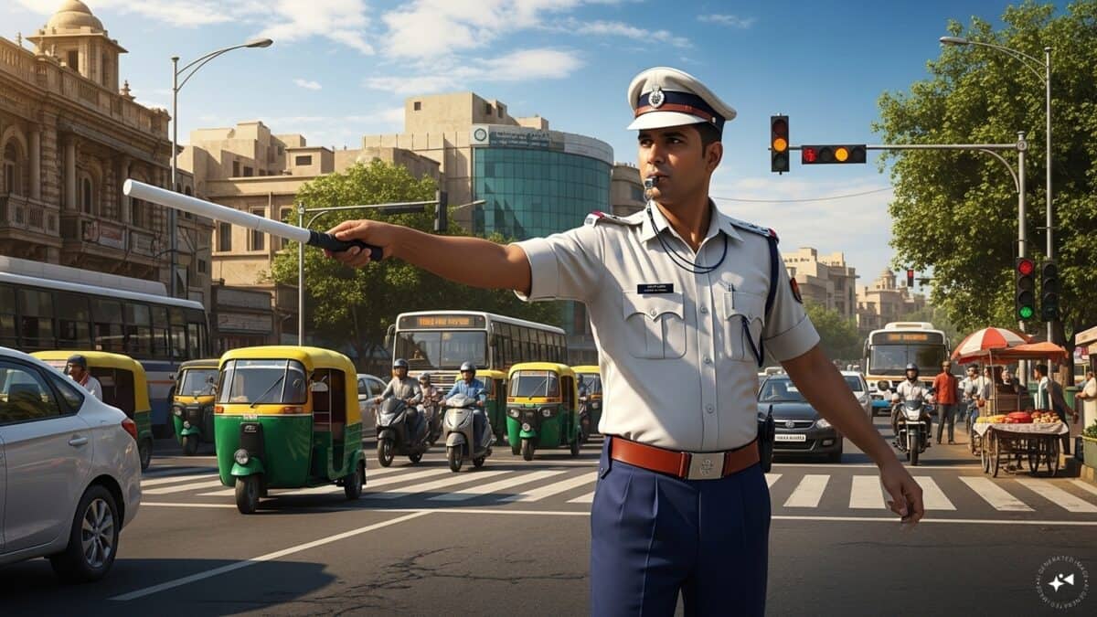 ટ્રાફિક પોલીસ સફેદ રંગની વર્દી જ કેમ પહેરે છે? 99 ટકા લોકો નહીં જાણતા ...