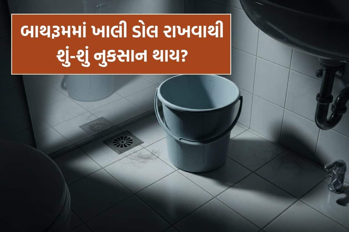 Vastu Tips: બાથરૂમમાં કેમ ન રાખવી જોઈએ ખાલી ડોલ? આ 3 નાના ફેરફાર બદલી દેશે તમારું નસીબ!