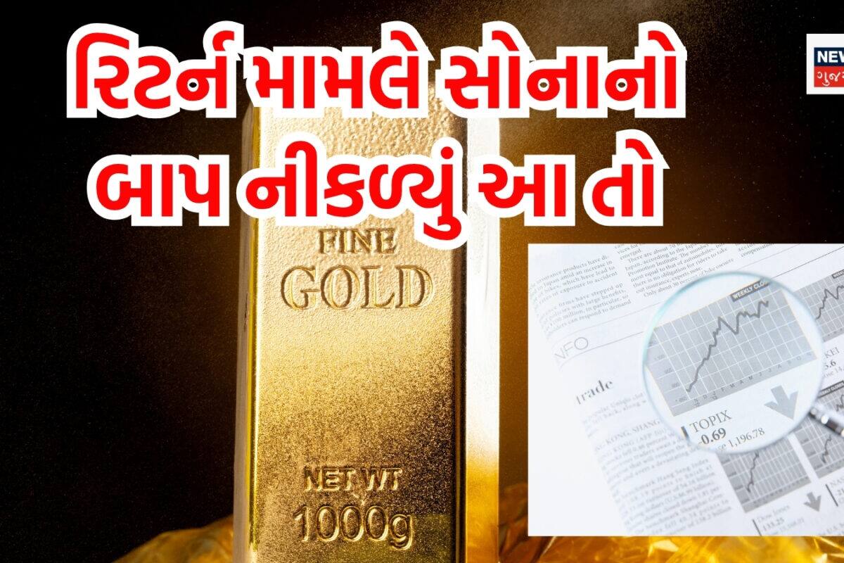 વળતરમાં સોનાનો પણ બાપ! સોનાએ 20 વર્ષમાં 1 લાખના 15 લાખ બનાવ્યા! પરંતુ આની સામે તો ગોલ્ડ પણ ફિક્કું પડી ગયું