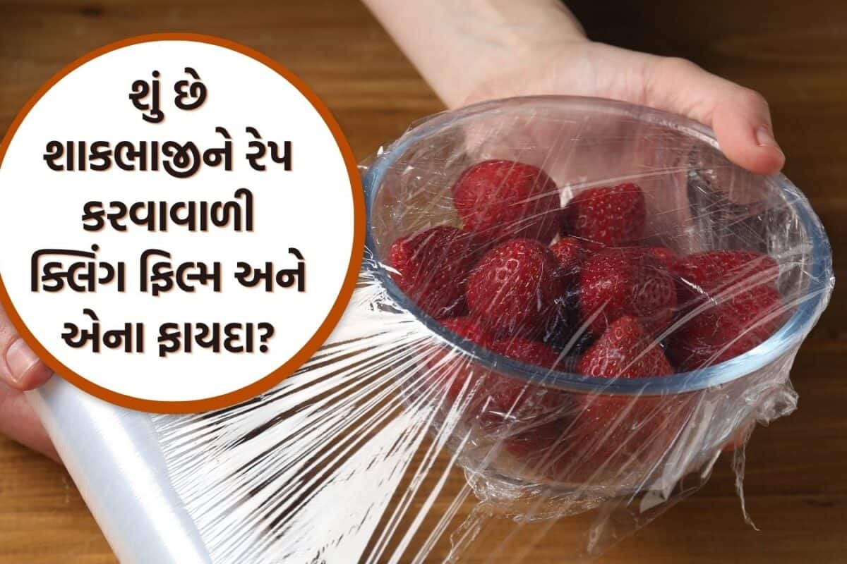 Cling Film: શાકભાજી-ફળ, ફુડ્સને પાતળા પ્લાસ્ટિકમાં શા માટે રેપ કરીને રાખે છે દુકાનદાર? જાણો ક્લિંગ ફિલ્મના ફાયદા અને ઉપયોગ