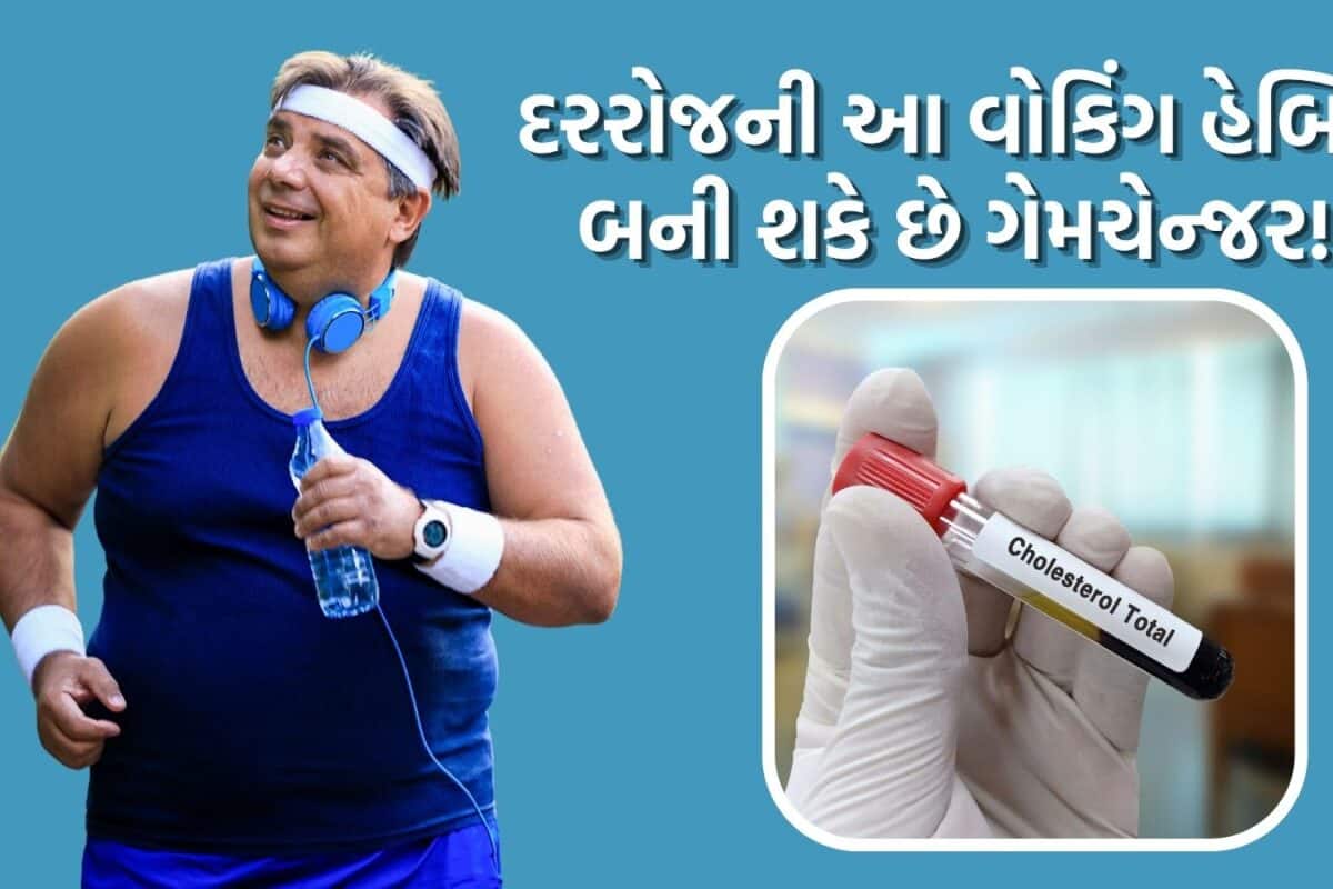 Cholesterol: દવા વગર કોલેસ્ટ્રોલ કંટ્રોલ કરવું છે? તો રોજ આટલા મિનિટ વોક કરો, એક્સપર્ટે જણાવ્યો 4 અઠવાડિયાનો પ્લાન