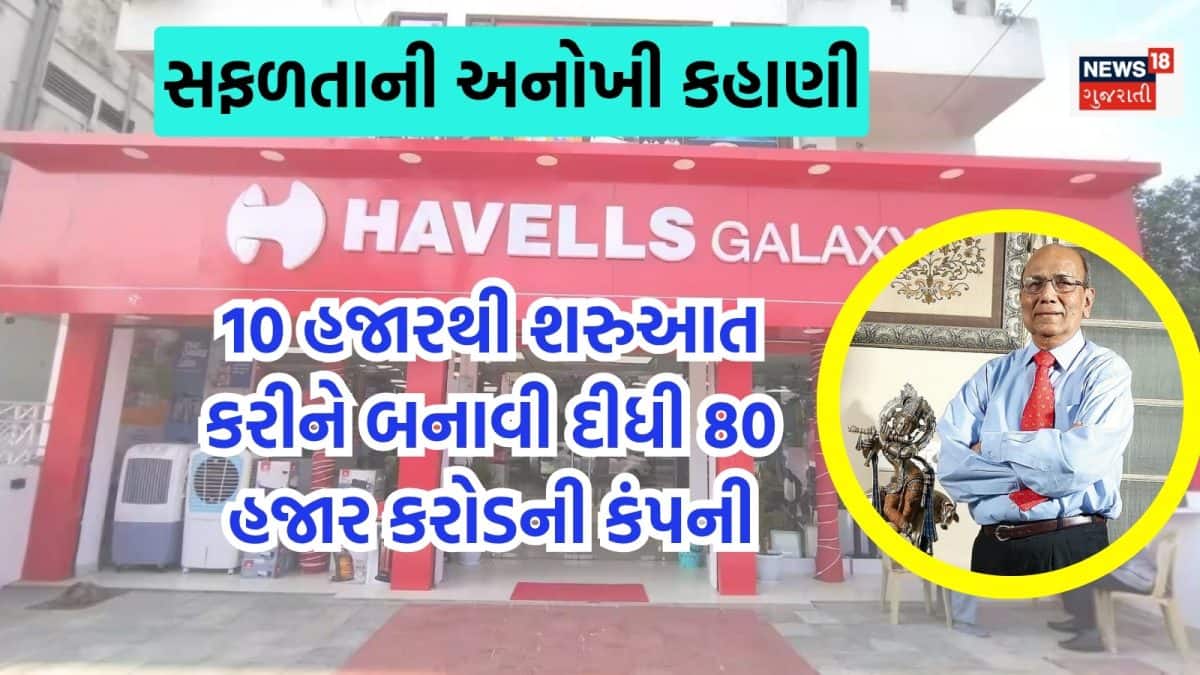 ₹10,000થી ₹80,000 કરોડ સુધીની હેવેલ્સની સફર