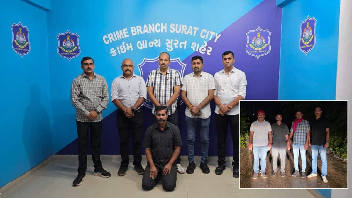 28 વર્ષ પછી ફરાર આરોપીને સુરત ક્રાઇમબ્રાંચે ઝડપ્યો