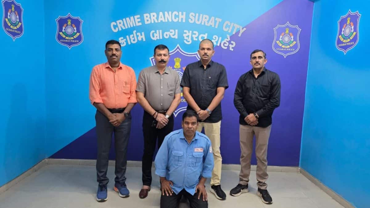 31 વર્ષથી ફરાર આરોપીને સુરત ક્રાઈમ બ્રાંચે ઝડપ્યો