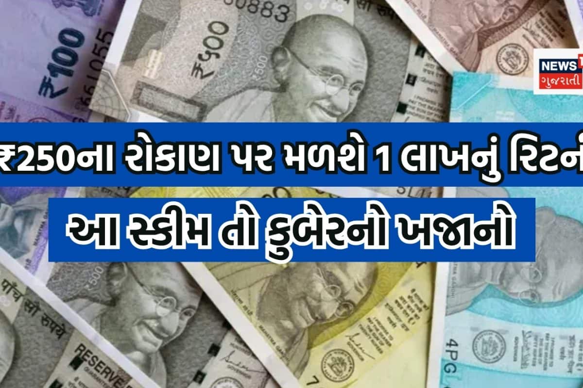 ₹250ના રોકાણ પર મળશે 1 લાખનું રિટર્ન, આ સરકારી સ્કીમમાં રૂપિયા રોક્યા તો ચાંદી જ ચાંદી