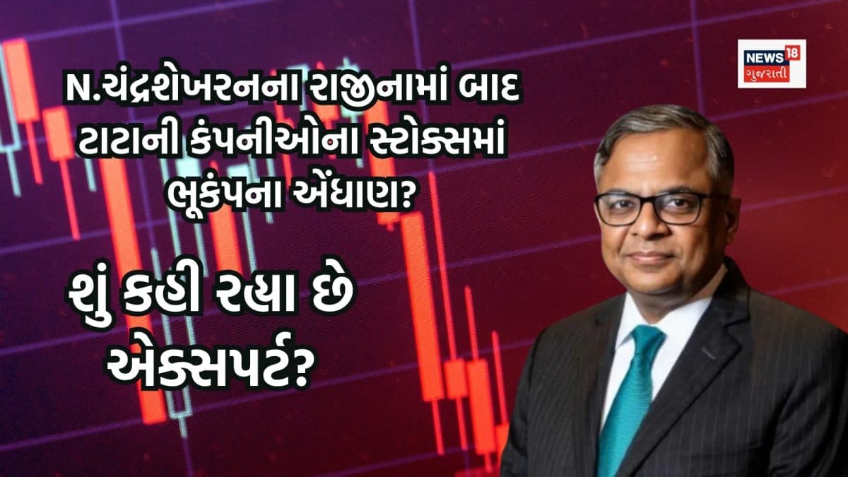 ચંદ્રશેખરનના રાજીનામાથી ટાટા શેરો પર અસર, રોકાણકારો ન ગભરાય