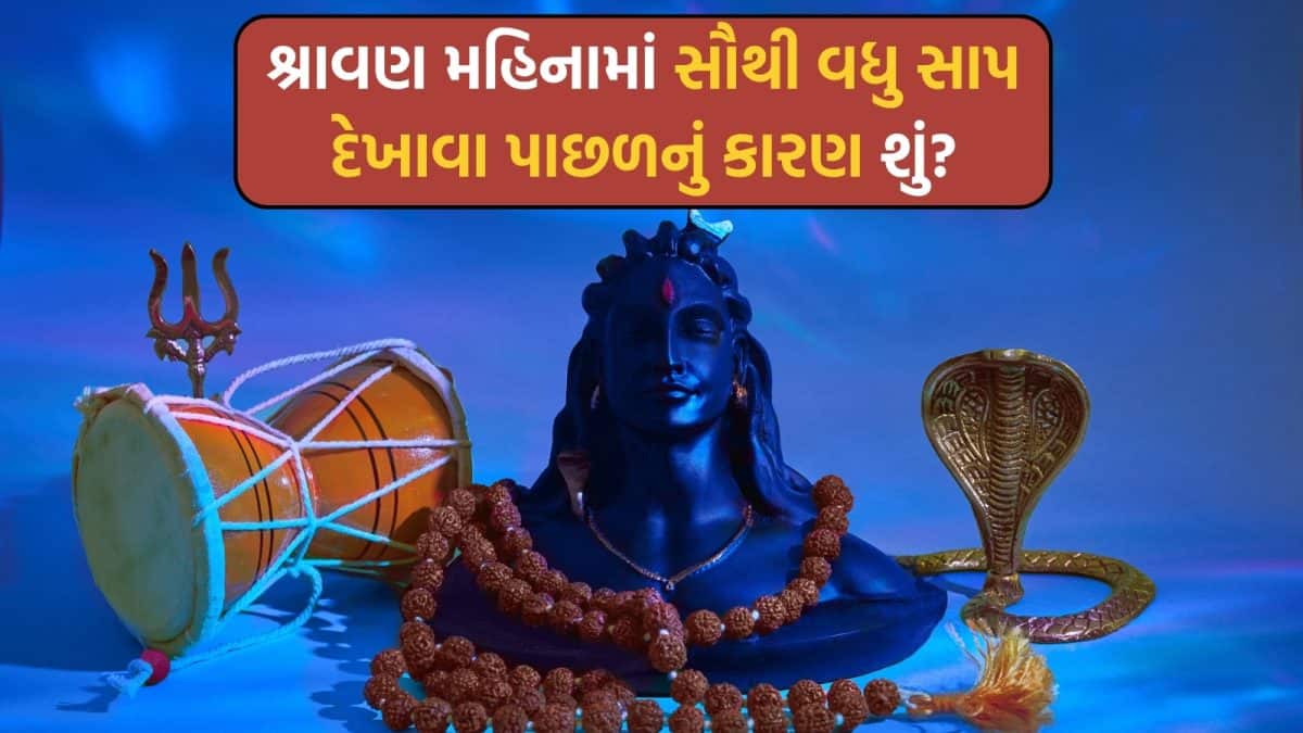 શ્રાવણમાં સાપ દેખાવા પાછળનું વૈજ્ઞાનિક કારણ શું?