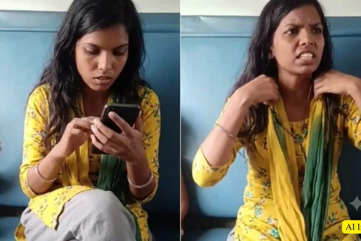 Viral News: ટિકિટ વગર ટ્રેનમાં ચઢી યુવતી, TTE આવ્યો તો પોતાના કપડાં ફાડી નાટક કરવા લાગી! વીડિયો વાયરલ