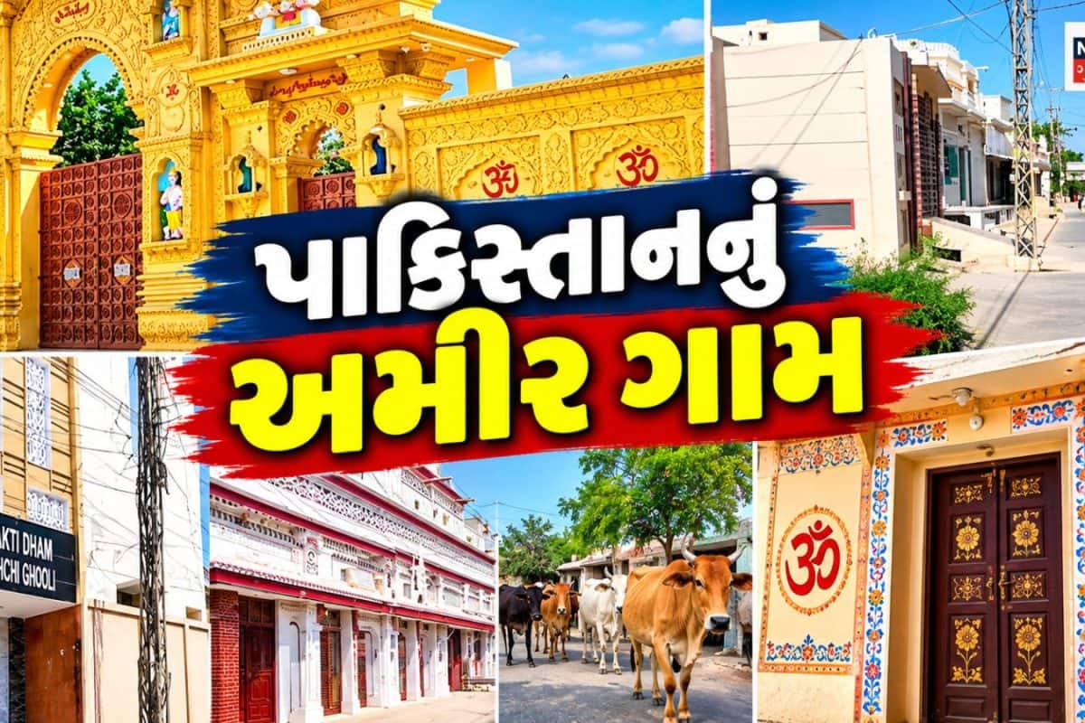 દરવાજા પર ॐ,શેરીઓમાં ગાયો: કંઈક આવું દેખાય છે પાકિસ્તાનમાં હિન્દુઓનું અમીર ગામ, ચોખ્ખાઈ જોઈ ચોંકી જશો