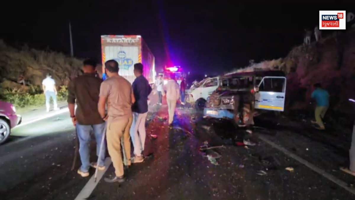 Dahod Triple Accident: નેશનલ હાઈવે 47 પર ઈકો કાર, ક્રુઝર અને બાઈક વચ્ચે ...
