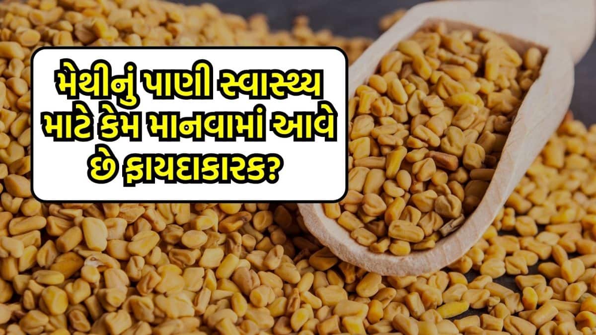 મેથીનું પાણી: સવારે ખાલી પેટે પીવાના સ્વાસ્થ્ય લાભો