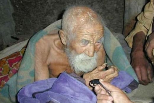 یہ ہندوستانی 181 سال کا ہے، روئے زمین کا معمر ترین انسان؟ یہ ہندوستانی 181 سال کا ہے، روئے زمین کا معمر ترین انسان؟