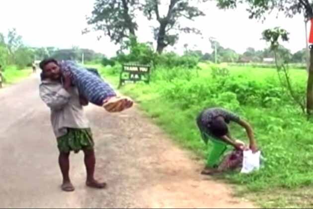 dana majhi,odisha man