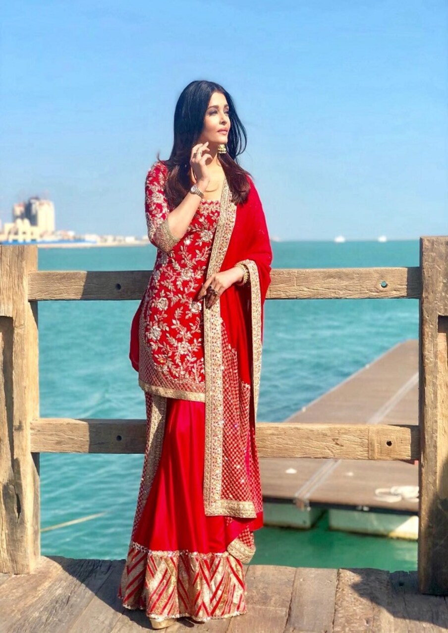  بالی ووڈ اداکارہ ایشوریہ رائے: تصویر۔انسٹاگرام۔