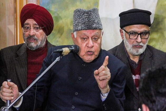 نیشنل کانفرنس کے صدرڈاکٹرفاروق عبداللہ: فائل فوٹو