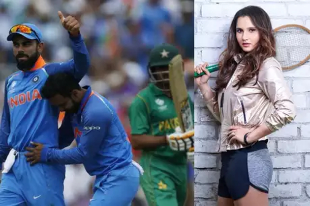 ہندوستان اور پاکستان کے درمیان آئی سی سی کرکٹ ورلڈ کپ 2019 میں ہونے والے میچ کو لے کر کافی ہنگامہ ہے ۔ میچ کی تشہیر کو لے کر دونوں ممالک کی میڈیا میں کئی اشتہارات چل رہے ہیں ۔ ٹینس اسٹار ثانیہ مرزا اس طرح کے اشتہارات سے خوش نہیں ہیں ۔ انہوں نے سوشل میڈیا پر اپنی ناراضگی ظاہر کی ہے ۔ ہندوستان اور پاکستان کے درمیان آئی سی سی کرکٹ ورلڈ کپ 2019 میں ہونے والے میچ کو لے کر کافی ہنگامہ ہے ۔ میچ کی تشہیر کو لے کر دونوں ممالک کی میڈیا میں کئی اشتہارات چل رہے ہیں ۔ ٹینس اسٹار ثانیہ مرزا اس طرح کے اشتہارات سے خوش نہیں ہیں ۔ انہوں نے سوشل میڈیا پر اپنی ناراضگی ظاہر کی ہے ۔