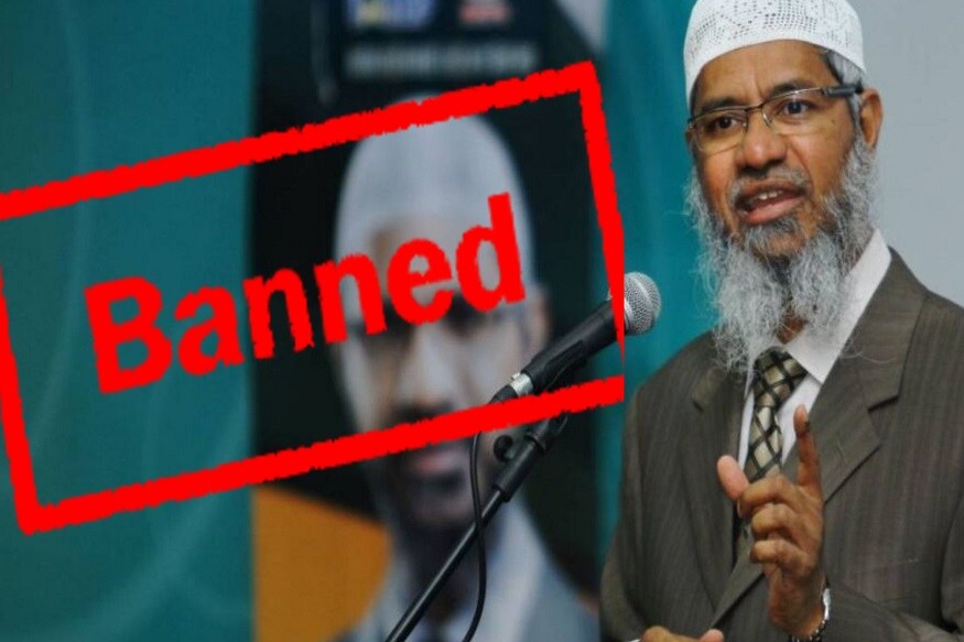 ڈاکٹر ذاکر نائک ملک میں کہیں بھی تقریر نہیں کرپائیں گے۔(تصویر:نیوز18 اردو)۔