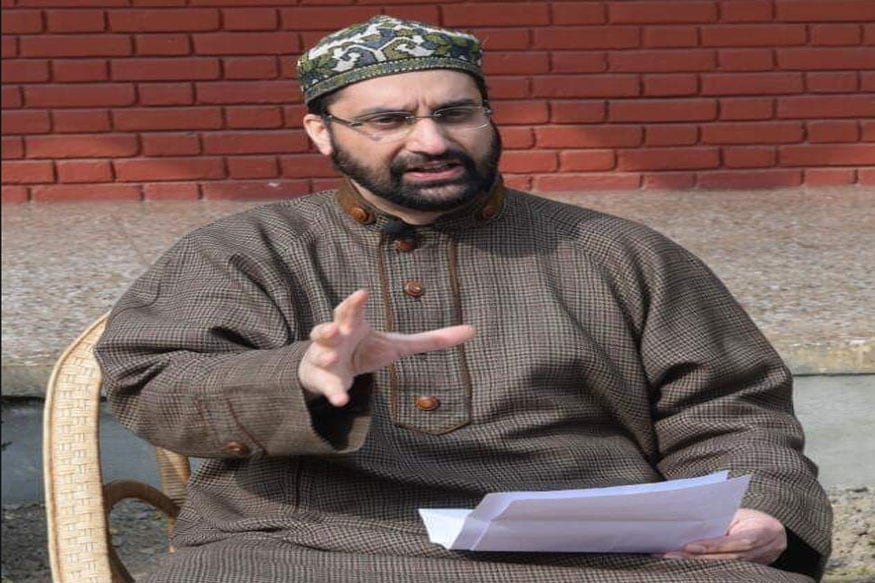 میرواعظ عمر کی فائل فوٹو۔(تصویر:نیوز18)۔