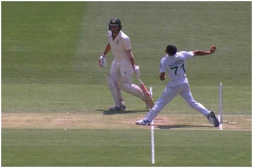 نسیم شاہ کی اسی نوبال پر آسٹریلیائی بلے باز ڈیوڈ وارنرآؤٹ ہوگئے تھے۔ فائل فوٹو