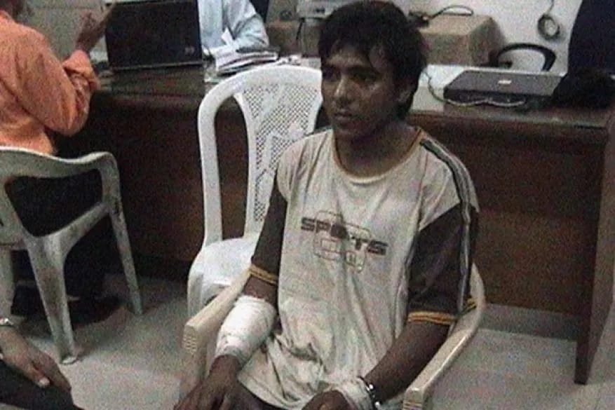 دہشت گرد اجمل قصاب ۔(فائل فوٹو، تصویر:نیوز18)۔