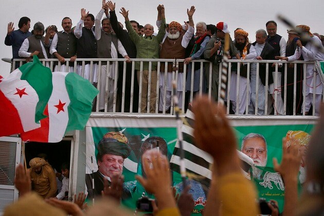 یہ کارواں بدھ کو پنجاب کے شہر لاہور پہنچا اور جمعرات کی رات اسلام آباد میں اپنا سفر ختم کیا