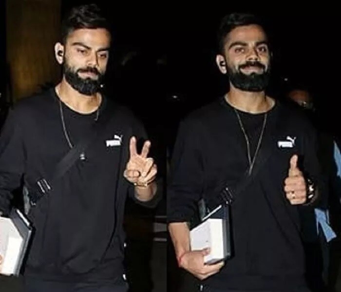 ہندستان اور ویسٹ انڈیز کے خلاف تین ٹی۔20 میچوں کی سیریز کا پہلا میچ 6 دسمبر کو حیدرآباد میں کھیلا جائے گا جس کیلئے وراٹ کوہلی حیدرآباد پہنچ چکے ہیں۔ کے ایل راہل نت کپتان وراٹ کوہلی او رشیوم دبے کے ساتھ اس تصویر کو شیئر کیا ۔