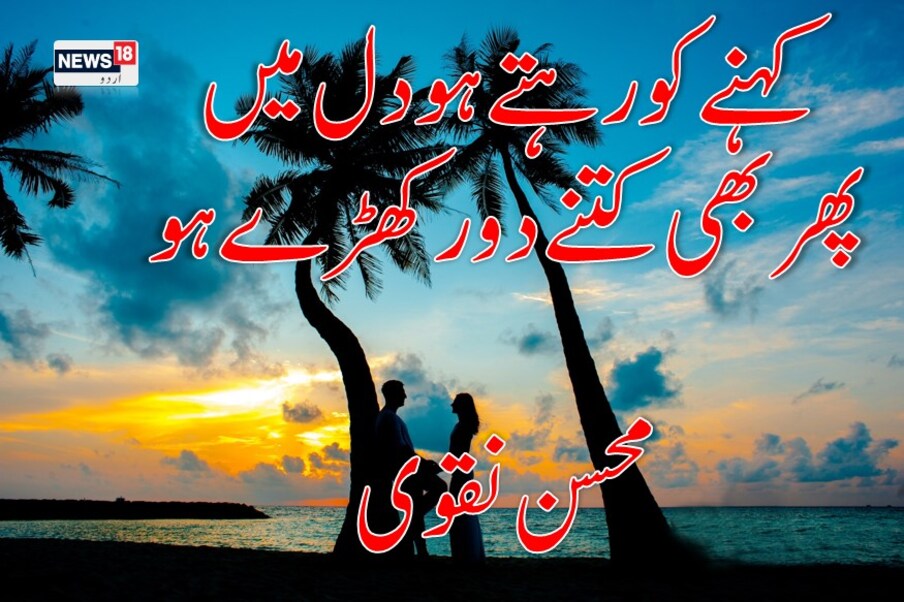 کہنے کو رہتے ہو دل میں ۔۔پھر بھی کتنے دور کھڑے ہو