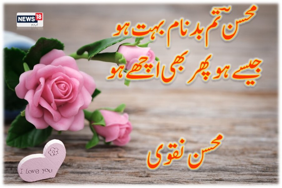  محسنؔ تم بدنام بہت ہو ۔۔جیسے ہو پھر بھی اچھے ہو