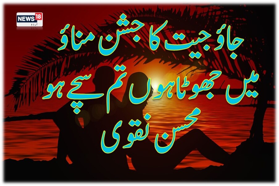  جاؤ جیت کا جشن مناؤ ۔۔میں جھوٹا ہوں تم سچے ہو