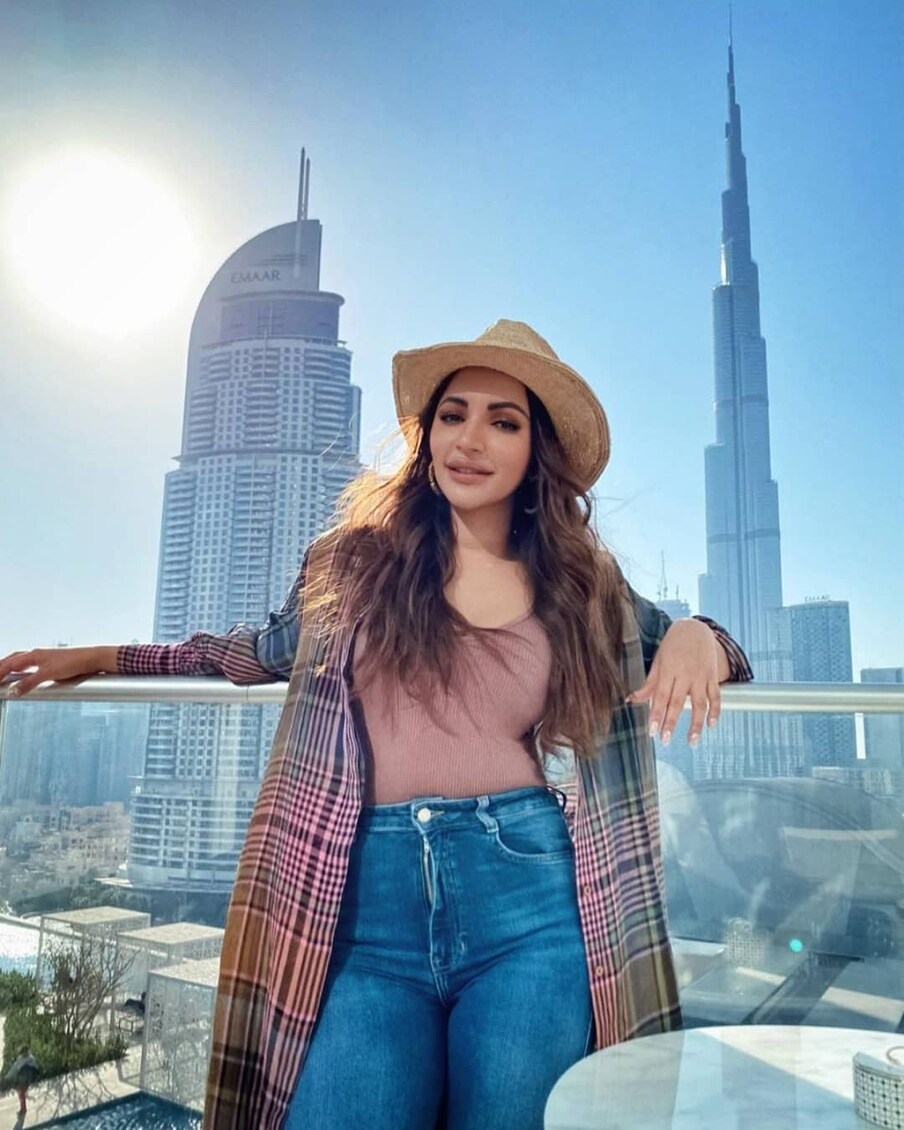  بولڈ اداکارہ شمع سکندر ( Shama Sikander ) ۔ تصویر : انسٹاگرام ۔