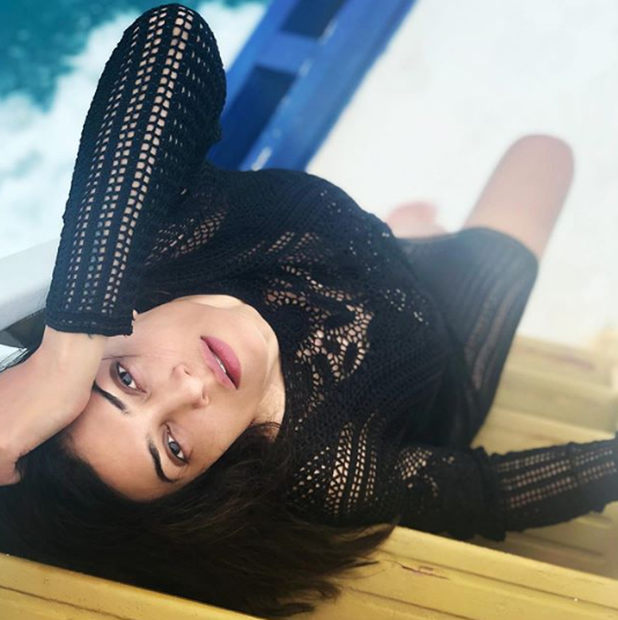  بالی ووڈ اداکارہ سشمتا سین ( Sushmita Sen ) ۔ تصویر انسٹاگرام ۔