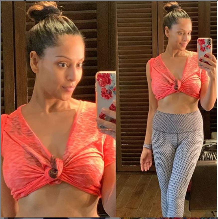  بالی ووڈ اداکارہ بپاشا باسو ( Bipasha Basu ) ۔ تصویر : انسٹاگرام ۔